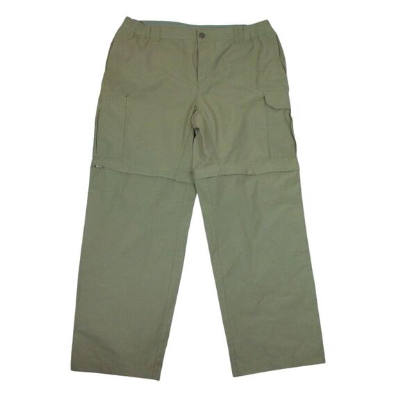 Columbia Men's Silver Ridge Convertible‎ Pants Beige Size Large Fishing Hiking - Picture 1 of 6